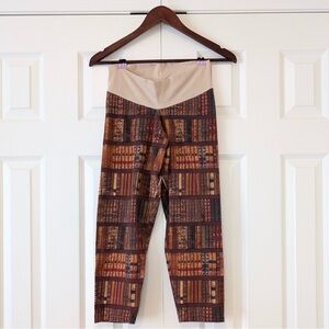 Library Book Print Y2K Yoga Pants Leggings